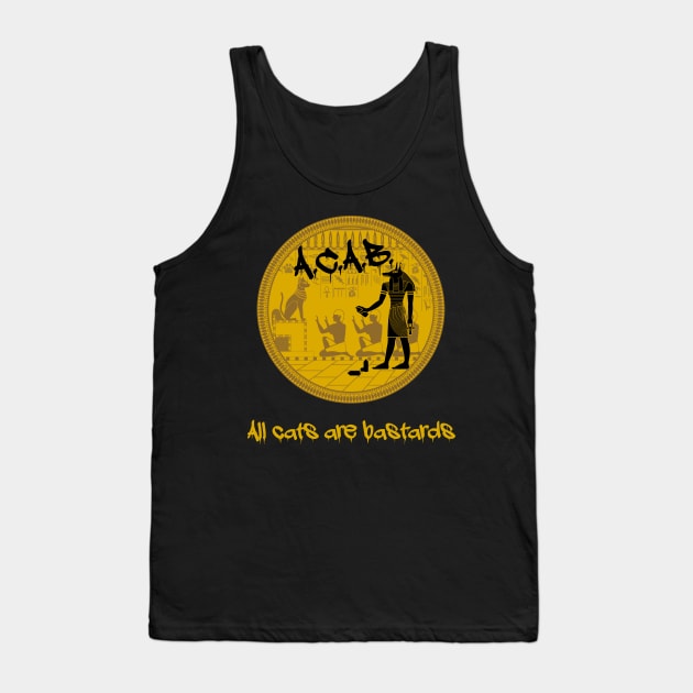 All cats are bastards 2 Tank Top by LanfaTees